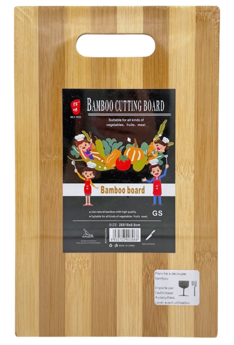 PLANCHE A DECOUPER BAMBOU 28X18