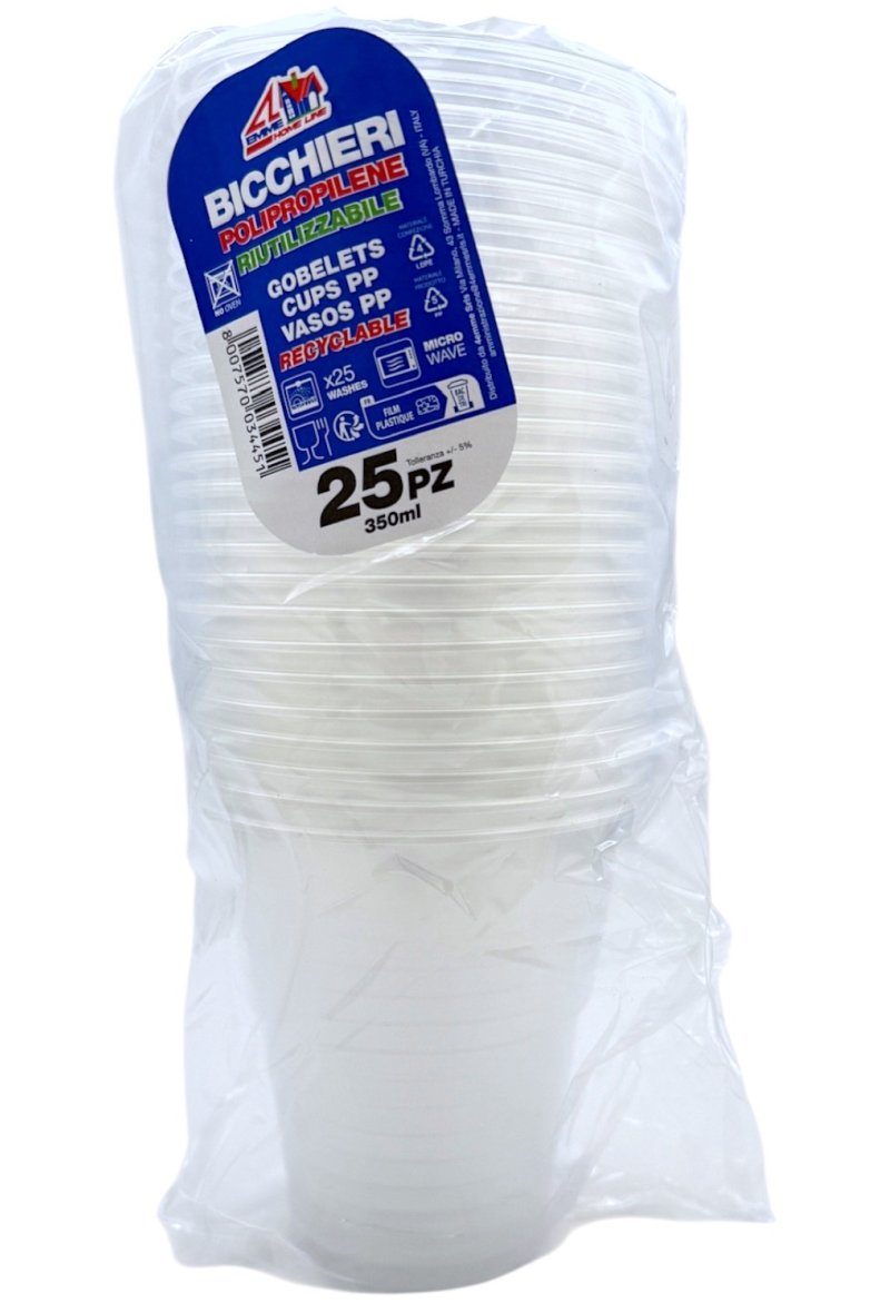 GOBELET REUTILISABLE X25 350ML