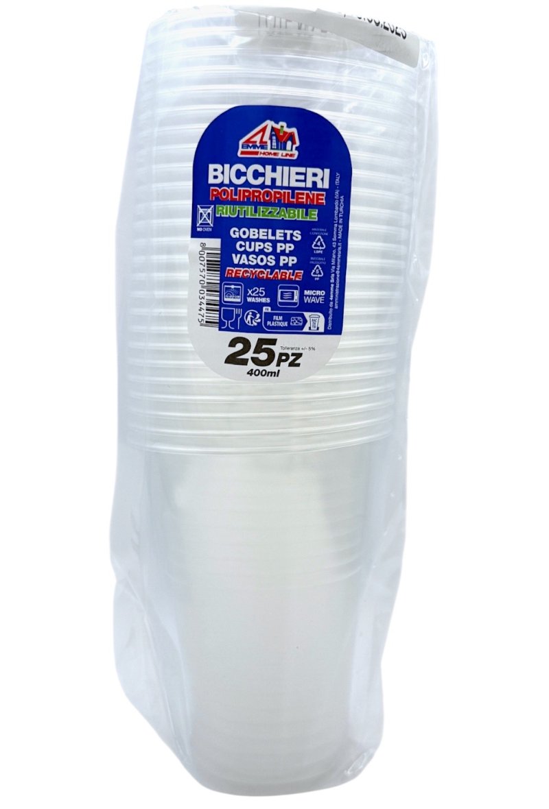 GOBELET REUTILISABLE X25 400ML