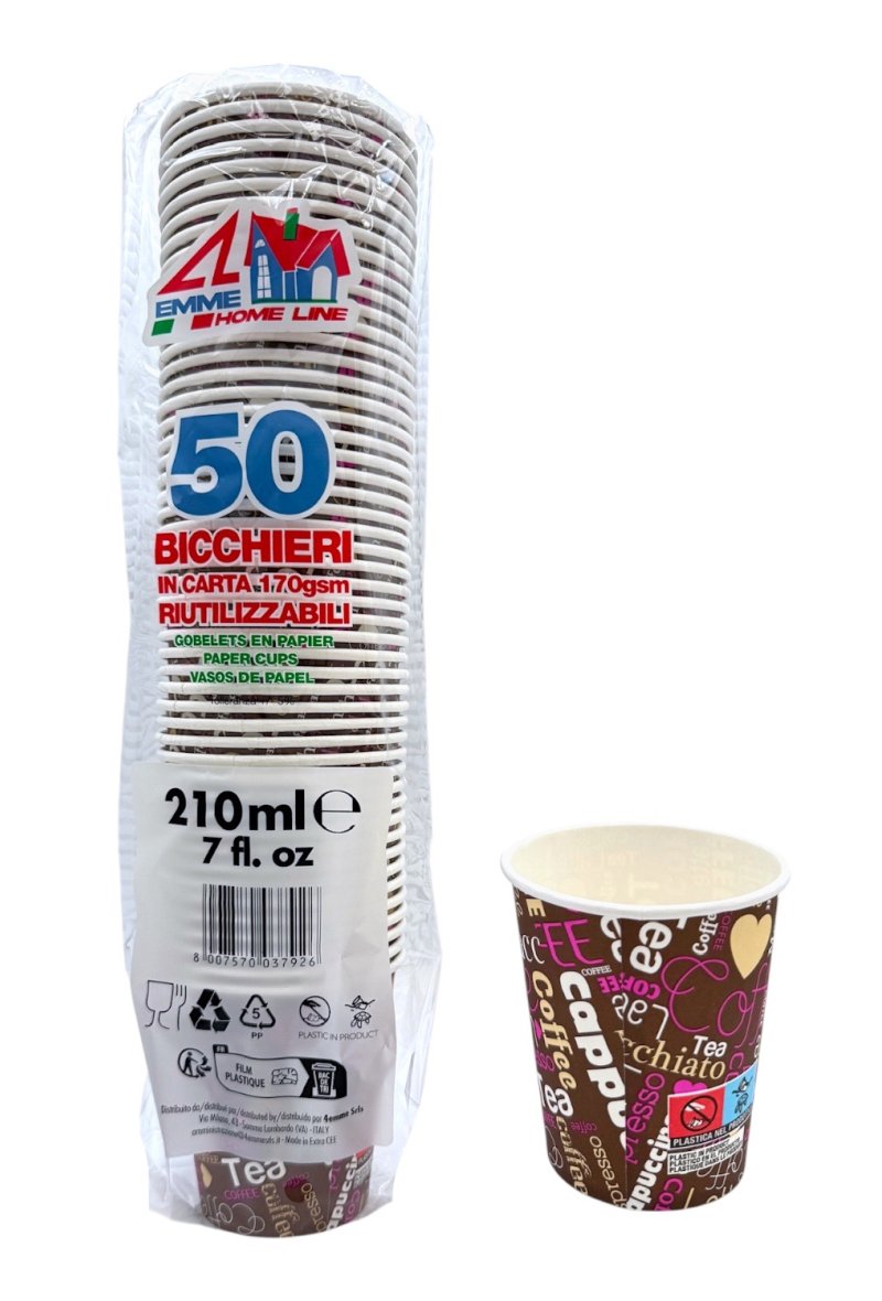 GOBELET EN CARTON X50 EAU 210ML