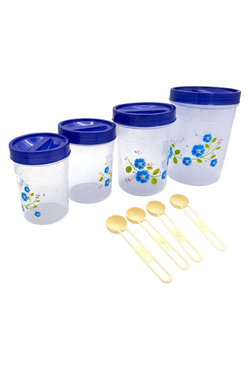 BOCAL X4PCS H11-14CM + 4 CUILLERE