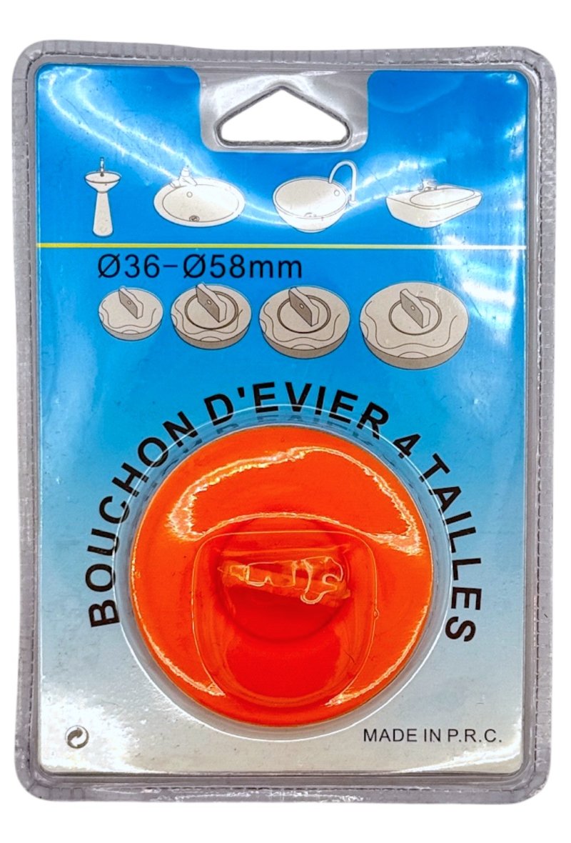 BOUCHON EVIER REGLABLE 4 TAILLES