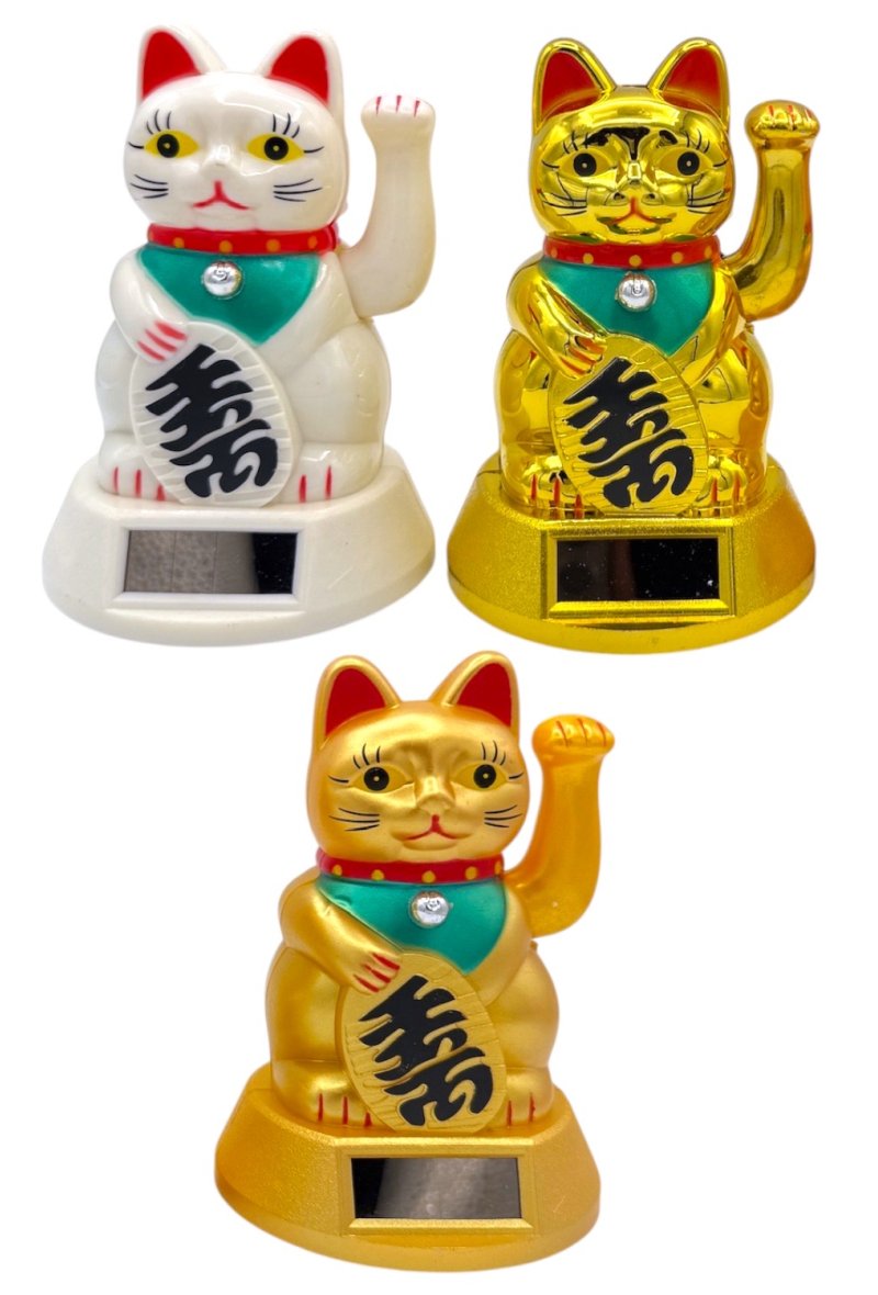 CHAT PORTE BONHEUR 12CM