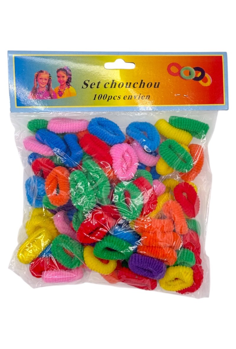 LOT CHOUCHOU COULEUR GRAND