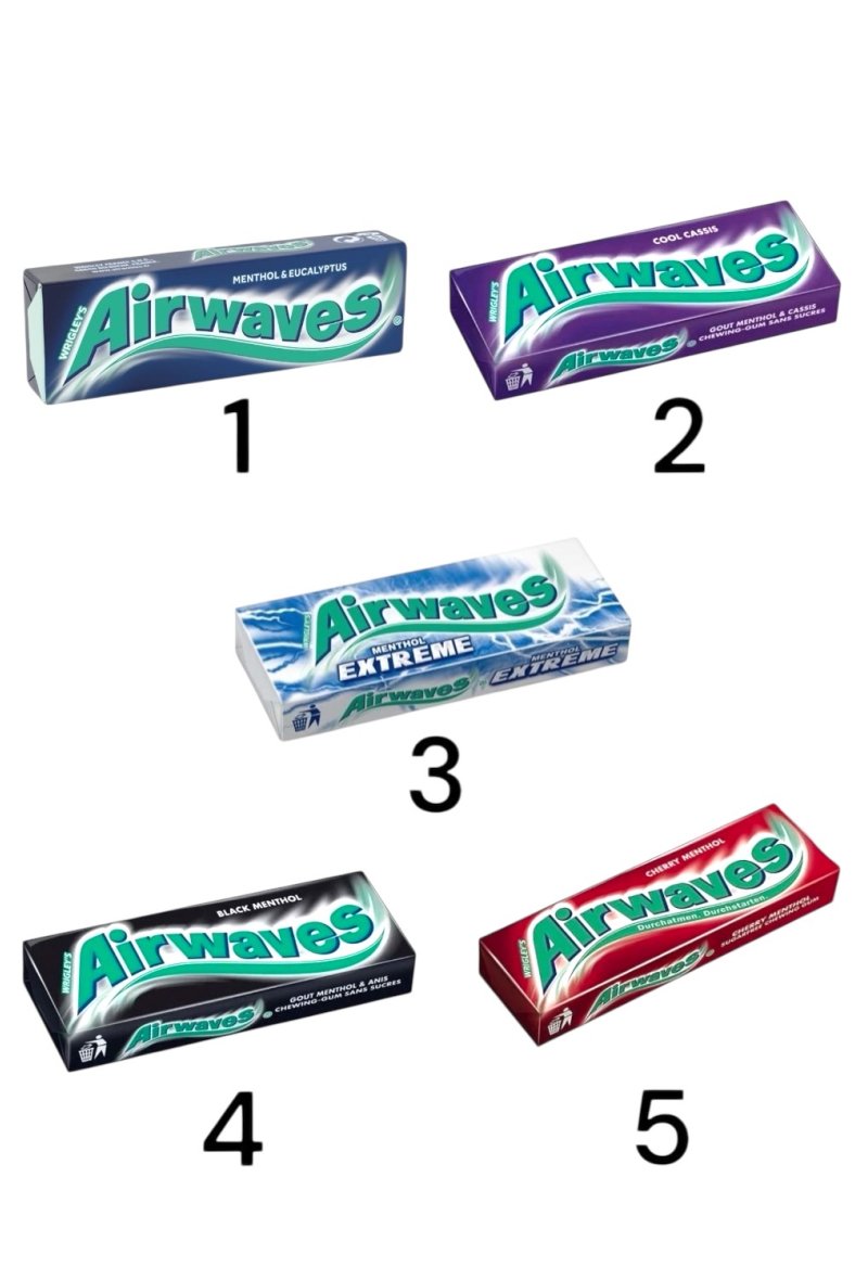 AIRWAVE Chewing Gum 10 DRAGEES X30PCS ***