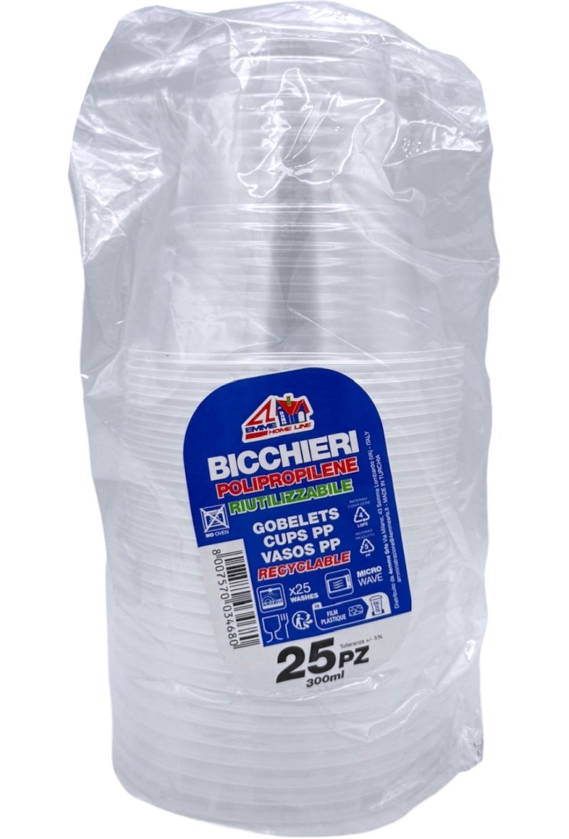 GOBELET REUTILISABLE X25 300ML